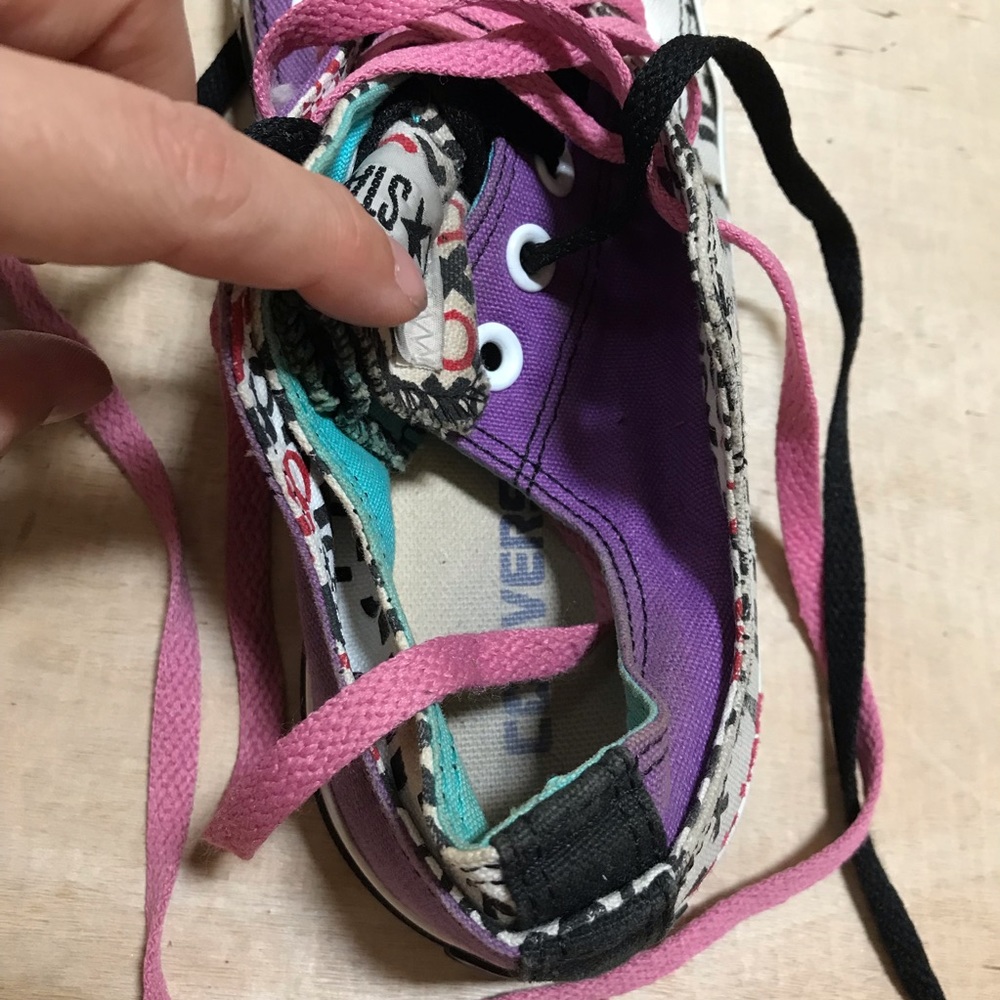 Converse Double Layer & Tongue Low Top Sneakers - Picture 9 of 15